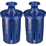 Brita Filter Replacements for Water Pitchers and Dispensers, Elite, NSF Certified to Remove 99% of Lead, 2 Count, Blue