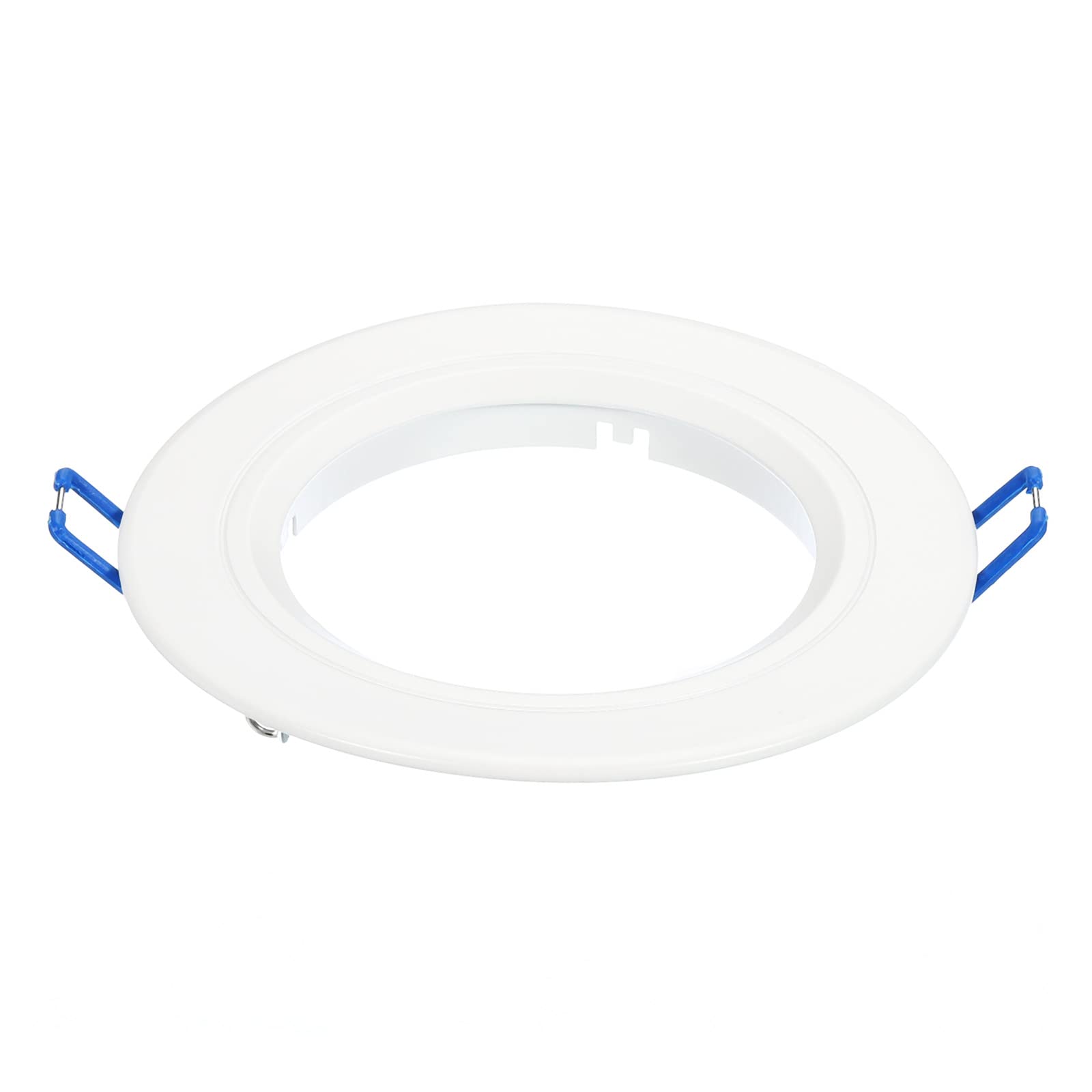 PATIKIL 2.9in Inner Dia. Light Trim Ring, Aluminum Alloy Circular Light Cover Lighting Fixture for Ceiling Wall Recessed Can Downlights, White