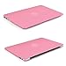 MacBook Air 11-inch Case, iXCC ® Smooth Finish Soft-Touch Plastic Hard Shell Case [2 in 1] with Keyboard Cover [Models: A1465 / A1370] - Pink