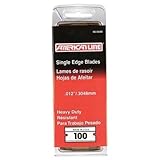 American Line 0.012 Heavy Duty Single Edge Blade