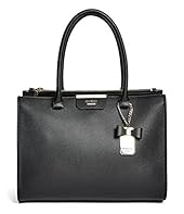 GUESS Ryann Saffiano Society Carryall Bag, Black