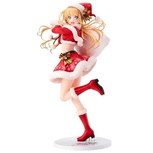 森倉円イラスト『サンタ・ガール』【再販26】 ノンスケール完成品フィギュア PVC&ABS製 塗装済み