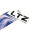 Yoaoo 1x OEM Black LTZ Letter Nameplate Emblem Badge 2008-2015 Compatible with Silverado Yukon Sierra Glossy