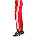 Adidas Mens Slim 3-Stripes Sweatpants Scarlet Red/White S91094 Size Large