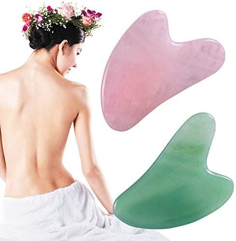 chengJellyLibrary Gua Sha Scraping Board, Gua Sha Scraping Massage Tool, Spa Acupuncture Scraper for Face Back Arm Leg