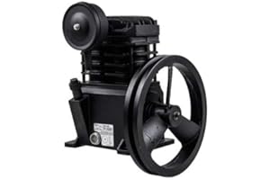 COMPRESSOR-SOURCE 2HP Cast Iron Air Compressor Pump Universal Replacement Compatible with Campbell Hausfeld VT4823, Speedaire 4B222E, Kobalt VT6361, Husky VT631505, 5.5 SCFM for 40 Gal Tanks