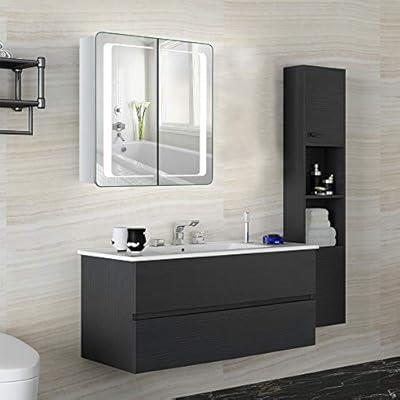 Featured image of post Led Bathroom Mirror Cabinet With Demister And Shaver Socket Bluetooth / Led lighted bathroom mirror with motion sensor switch, demister, shaver socket.