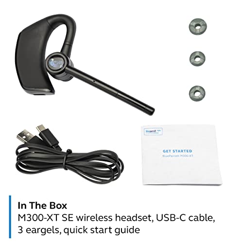 BlueParrott M300XT SE Mono Bluetooth Wireless Headset with Improved