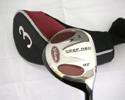Wilson deep red head covers Clearance