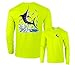 Blue Marlin Out of Water with little fishes Fishing Long Sleeve T-Shirt