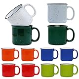 COMUDOT Ceramic Coffee Mugs,14 Ounce Ceramic