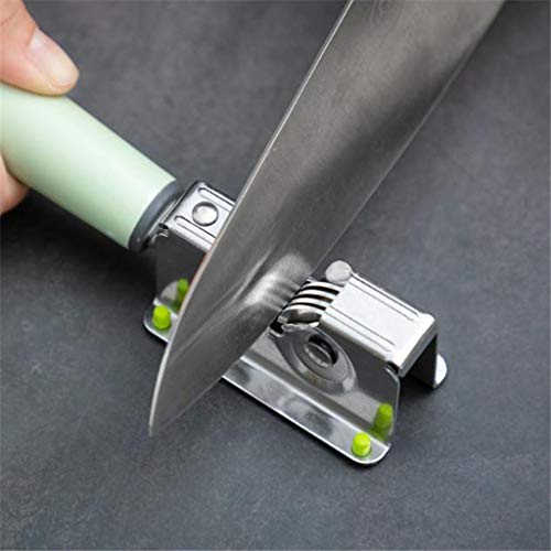Fan-Ling Stainless Steel Sharpener Fast Sharpening Stone Kitchen Sharpener Tool,Whetstone,Knife Sharpening Grit Stone,Kitchen Whetstone Sharpener