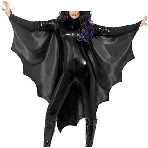 Lada Vida Women's Halloween Customs Bat Bodysuit Sexy Catsuit Party Theme XXL Size