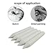 JPSOR 27pcs Paper Blending Stumps and Tortillions Set Art Blenders with 2 Pieces Sandpaper Pencil Sharpener for Student Sketch Drawing