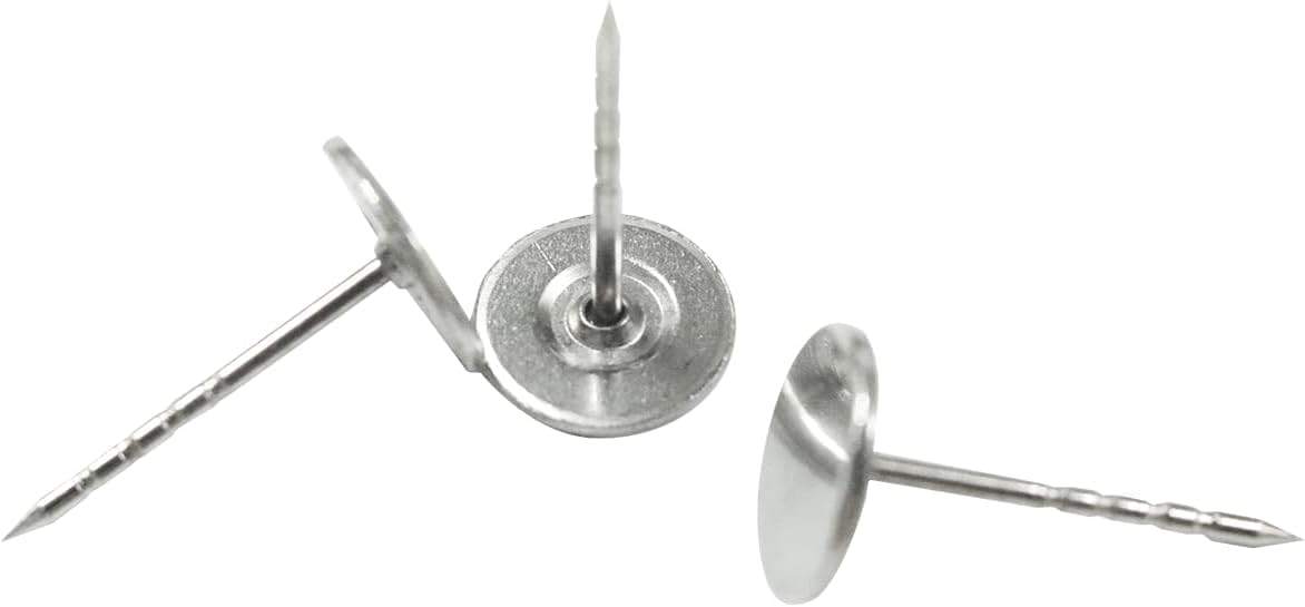 8.2Mhz Security Tags for Clothes, 100 Pcs Anti Theft Retail Hard Tags with 100 Pins, Clothing Tag Alarm Compatible with EAS RF 8.2Mhz Frequency for Clothes Shoes Bags (1.6X1.8 inch)