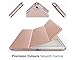 iPad Pro 12.9 Case, TiMOVO Smart Case [Light Weight] Slim Translucent Frosted Back Protector, with Auto Wake/Sleep, Magnetic Cover for Apple iPad Pro 12.9 Inch (Both 2017 and 2015 Models), Rose Gold