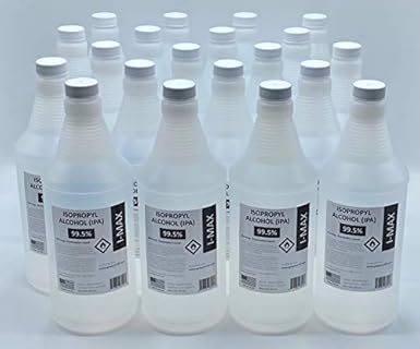 Amazon Com High Purity Isopropyl Alcohol 99 5 20 Liters More Than 5 Gallons Made In Usa Industrial Scientific