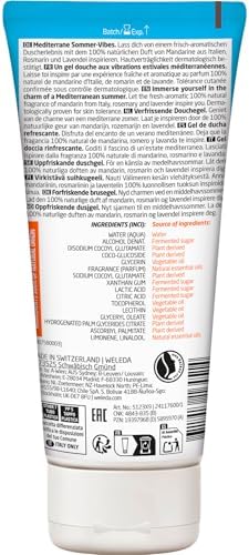 Bio Mandarino di Capri Duschgel vegan - Naturkosmetik Limited Edition Unisex Dusche mit Mandarine/Rosmarin Duft - Natürliche Hautpflege Duschseife zur Gesicht & Körper Reinigung (1x 200ml)