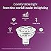 Philips LED MR16 Dimmable 35-Degree Airflux Spot Light Bulb: 500-Lumen, 3000-Kelvin, 7-Watt (50-Watt Equivalent), GU5.3 Bi-Pin Base, Bright White, 4-Pack