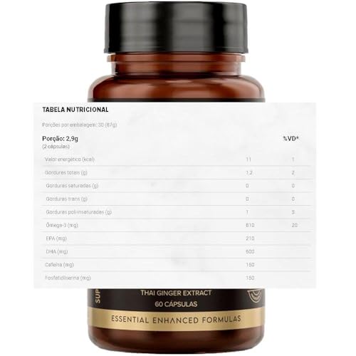 Ômega Brain Essential Nutrition 60 Cápsulas