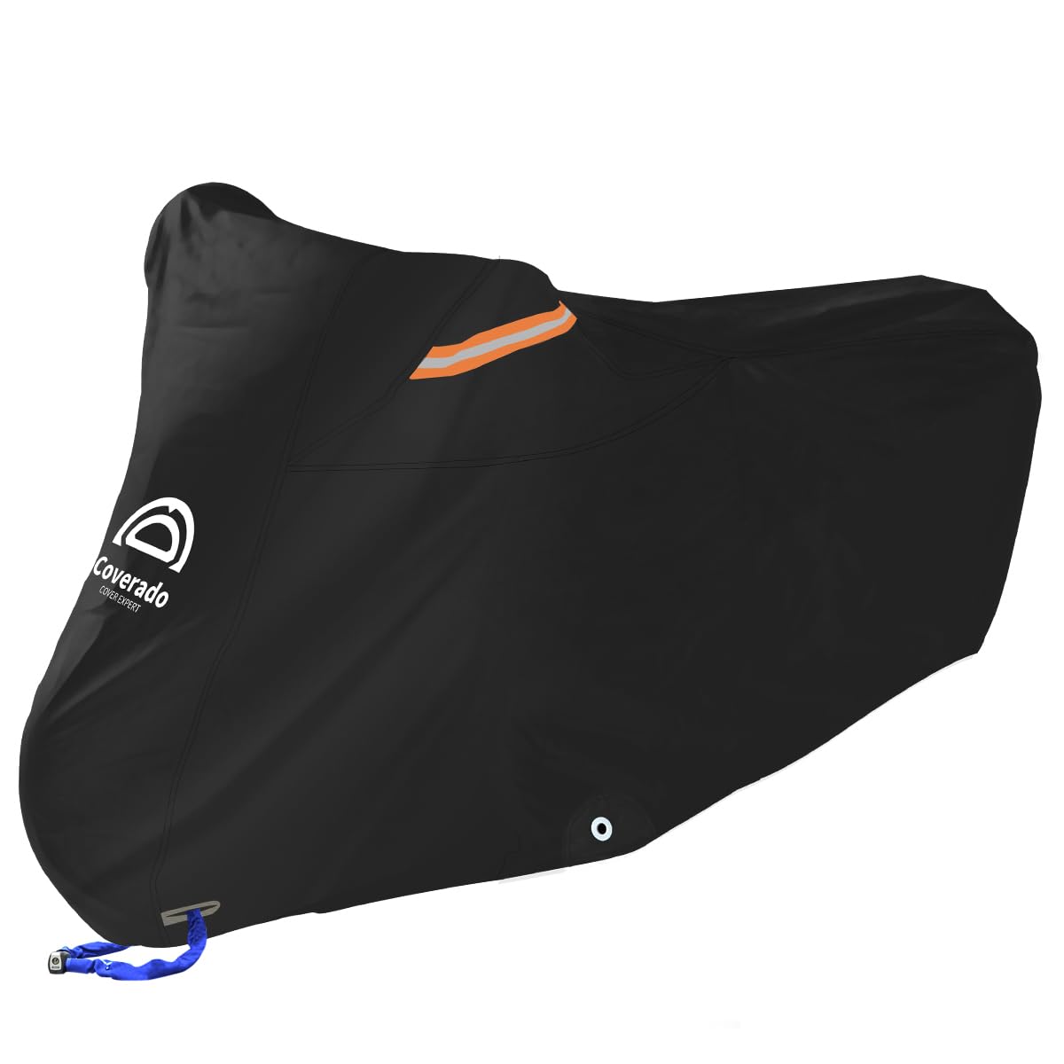 Photo 1 of Motorcycle Cover Waterproof Outdoor 104 inches Length All Season Universal Protection, Coverado Scooter Covers with Inner Flame Retardant Fabric and Seam PU Tapes, Fit for Harley Davidsion Yamaha etc