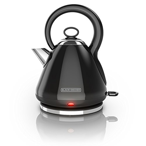 BLACK+DECKER 1.7L Stainless Steel Electric Cordless Kettle Off Grid