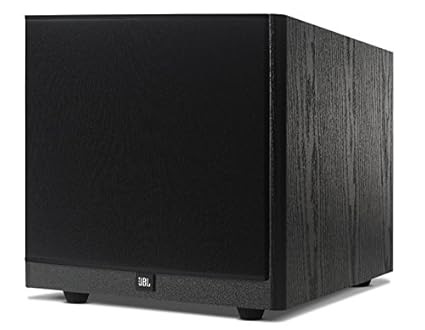 JBL Arena S10 Black 10" 100W Powered Subwoofer with Special Edition Grilles & Logo Black