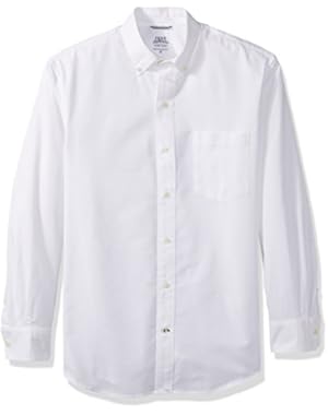 Men's Oxford Solid Long Sleeve Shirt