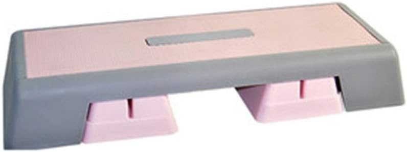 KPOON Step Board 3 Level Height Adjustable Aerobic Stepper Women Yoga Step Board 97cm Length For Gym Home Fitness Exercise Pink Sports Accessory (Color : Pink, Size : 97cm)