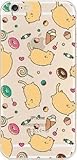 iPhone 6 Case, DECO FAIRY® Protective Case Bumper[Scratch-Resistant] [Perfect Fit] Ultra Slim Translucent Silicone Clear Case Gel Cover for Apple iPhone 6 (jelly cat icecream donut)