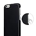 TURATA iPhone 6 6S Case Slim Fit Ultra Thin with Superior Hand Feeling Light Weight Hard PC Case Cover for iPhone 6 6s 4.7 inch -Black