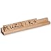 Yellow Mountain Imports Wooden Racks/Holder for Scrabble Tiles (Set of 10)