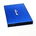 60GB Blueendless Portable External Hard Drive USB2.0 Hard Disk Storage Devices Desktop Laptop (BLUE)