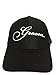 GROOM Wedding Baseball Cap Black Hat with White Embroidery 100% Cotton