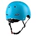 OUWOER Skateboard Bike Helmet, Adjustable Lightweight, Multi-Sport Helmets for Bicycle Skate Scooter, 3 Sizes for Kids Youth & Adult
