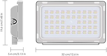 Viugreum Focos LED Exterior 150w / Proyector Reflector de Pared ...