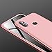 EMAXELER Xiaomi Redmi Note 6 Pro Case 3 in 1 Ultra Slim 360¡ãDegree Full Body Shockproof Protector Hard PC Plastic Anti-Scratch Cover for Xiaomi Redmi Note 6 Pro.3 in 1 PC:Rose Gold