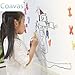 Coavas Dry Erase Whiteboard Display Board Wall Decal WhiteboardLabels with a Black Pen Office School Supplies Easter Gift for Kids,17.8x78.74 Inches