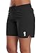 Sociala Women's Solid Board Shorts Swim Trunks Beach Boardshorts Swimwear