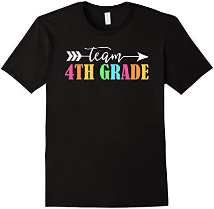 Mens 4th Grade Teacher Team Shirts Small Black