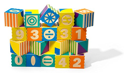 Uncle Goose Groovie Math and Patterning Blocks - Made in USA - Thumbnail 2