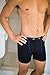 Woolx Men's Dailys Merino Wool Boxer Briefs - Knock Out Odor & Sweat - Lightweight & Breathable, Black Cobalt, Large