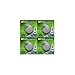 4PCS LR44 A76 Small Alkaline Battery Power Supply Button Battery Cell