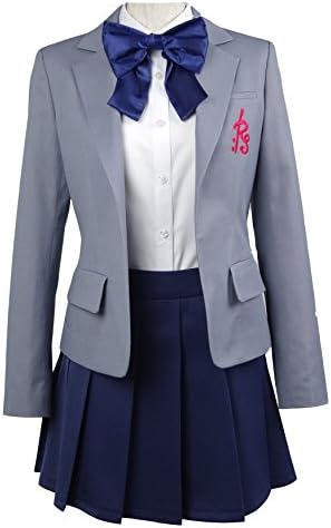 Ice Dream Womens High School Uniform Dress Suit Cosplay Costumes (Woman-XXL)