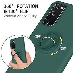 DUEDUE for Samsung S20 FE 5G Case Liquid Silicone