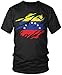 Venezuela Flag Tear Through, Rip Out Venezuelan Flag Men's T-shirt, Amdesco