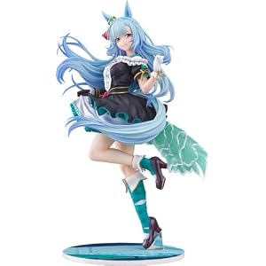 ファット・カンパニー ウマ娘 シンデレラグレイ スケールフィギュア メジロアルダン プラスチック製 塗装済み完成品 1/7スケール 専用台座付属 全高約260mm