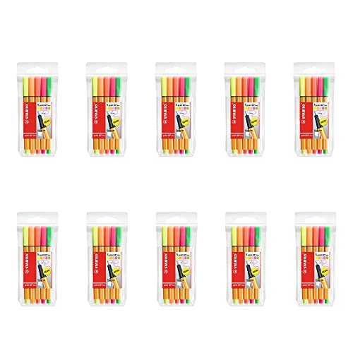 STABILO - Fineliner - point 88 Mini - 10x 5er Pack
