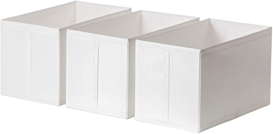 IKEA ASIA SKUBB Caja Color blanco: Amazon.es: Hogar
