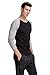 CYZ Men's Long Sleeve Thermal Waffle Baseball Crew Top-BlackGrey-L